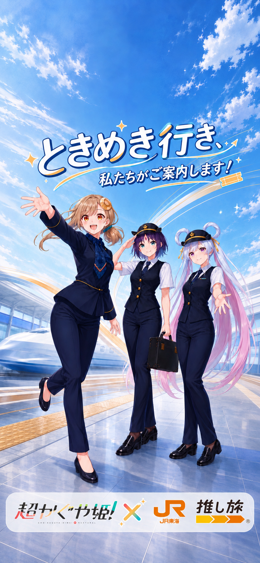 認識する「ときめき行き」のポスター